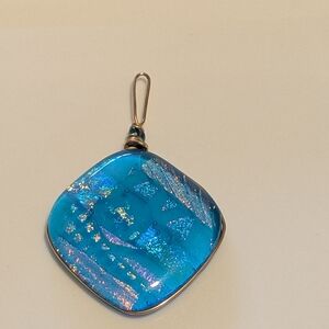 Blue Glass Pendant